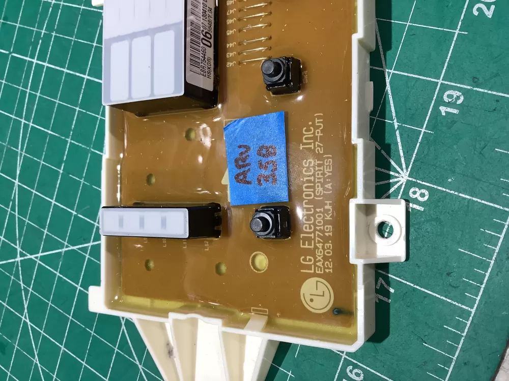 LG EBR76262201 EAX64771001 Washer Control Board AZ184195 | ARV358