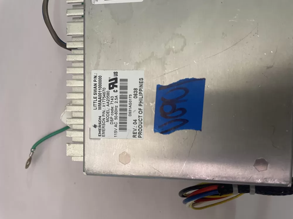 GE X17754670 Washer Control Board Inverter AZ193629 | KMV690