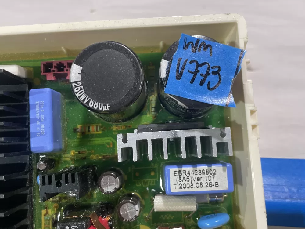 LG EBR44289802 Washer Control Board AZ150373 | Wmv773