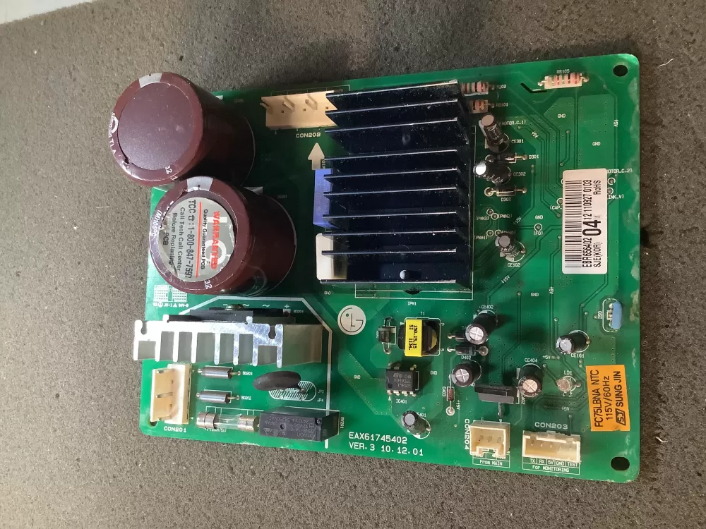 LG Kenmore AP5604149 EBR65640204 Refrigerator Control Board AZ98756 | NR89