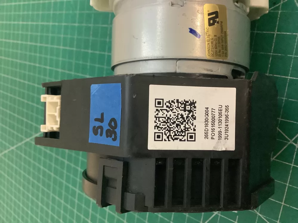 GE 265D1830G004 Dishwasher Circulation Pump Motor AZ221514 | SLA30