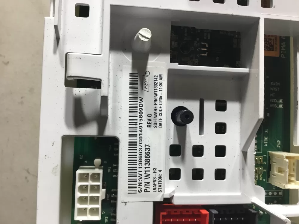 Whirlpool W11386637 W11417466 PS12745506 Washer Control Board AZ45367 | NR439