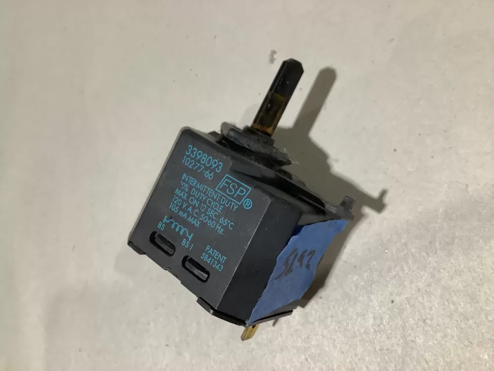 Whirlpool 3398093 WP3398093 Dryer WP Switch AZ102993 | Sl92