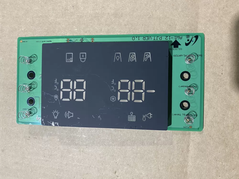 Samsung DA92-00368B  AP5620842  3969897  PS4168054 Refrigerator Dispenser UI Control Board