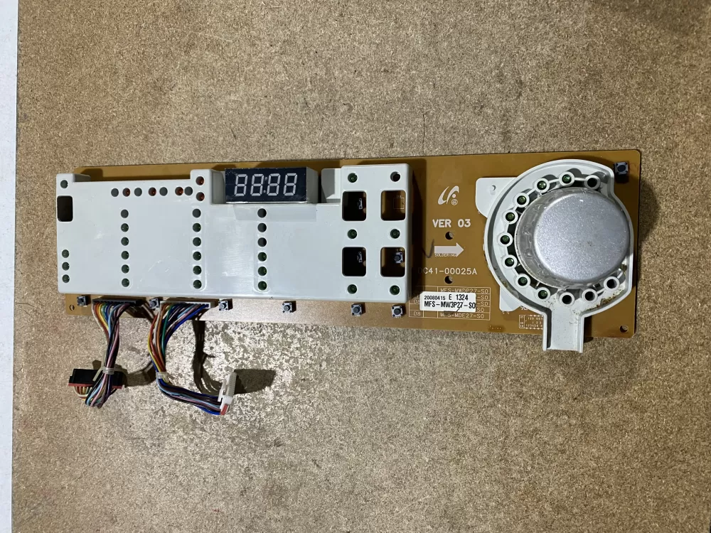 Samsung DC92-00124A MFS-MW3E27-S0LF Washer Control Board AZ71206 | BK1091