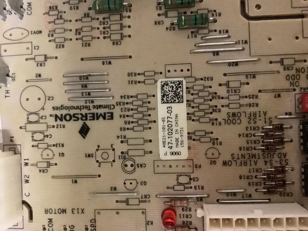 Rheem Emerson 47 102077 03 48e21 101 01  Control Board AZ102381 | AV1339