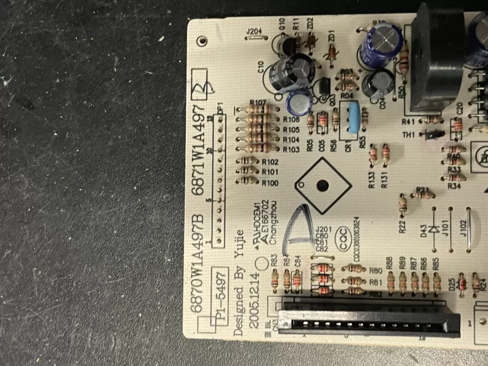 LG 6870W1A497B Microwave Control Board AZ23606 | WM971