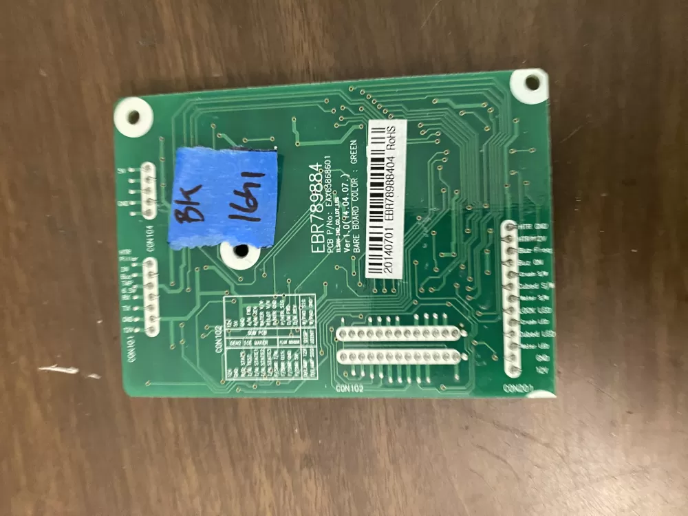 LG Kenmore EBR78988404 Refrigerator Control Board Dispenser AZ74464 | BK1641