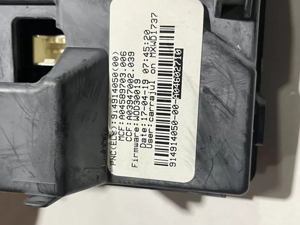 Frigidaire Washer Genuine Control # 914914050-60-a04602710 AZ141702 | Wmv553