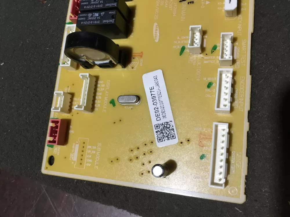 Samsung DE92 03977E Microwave Control Board AZ104029 | NR371