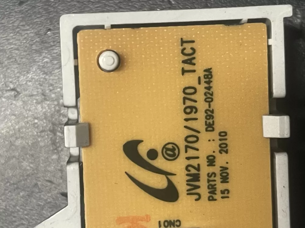Samsung DE92 02448A  Control Board Assy Pcb Switch AZ23842 | WM116