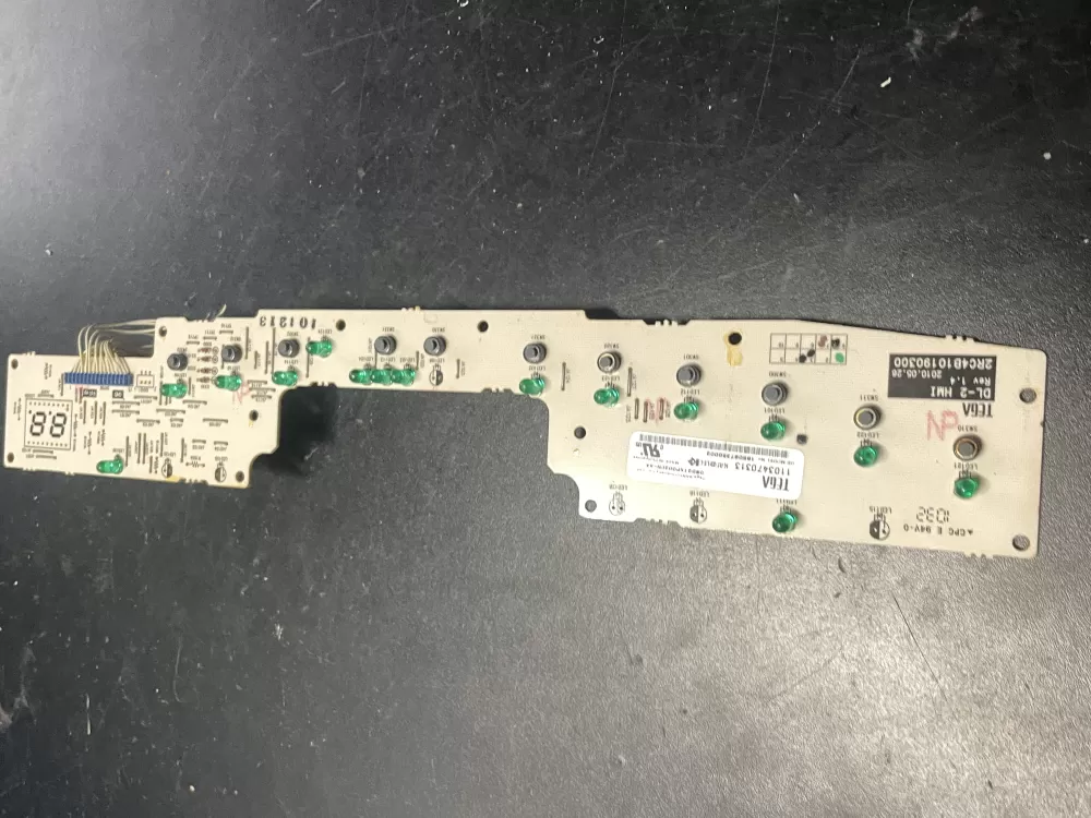 GE 165D9735G002 Dishwasher Control Board / AZ14801 | V330