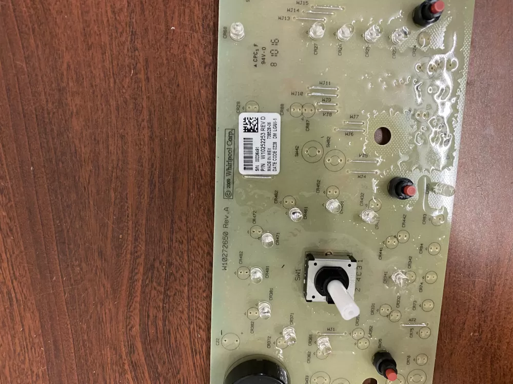 Whirlpool Kenmore W10252253 Washer Control Board AZ39064 | BK526