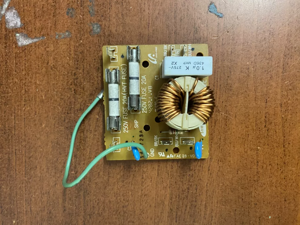 Samsung SN-UF12E Microwave Control Board Noise Filter