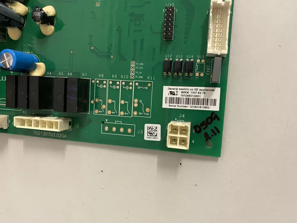 GE 197D8501G501 EBX1425P001 Refrigerator Control Board AZ204564 | BK2138