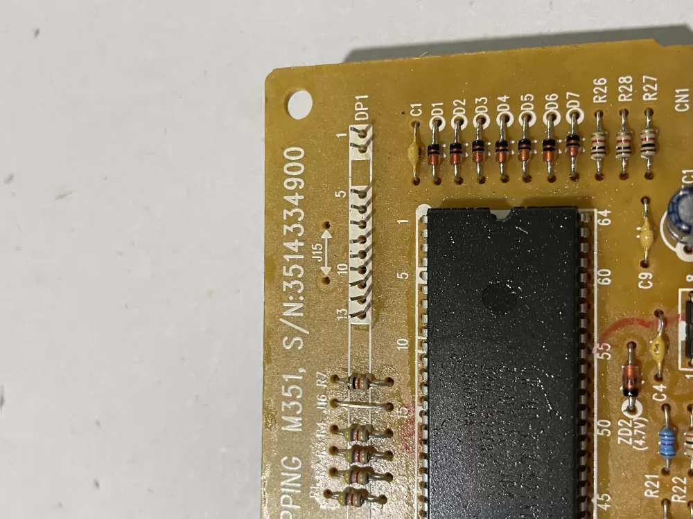 Magic Chef 3514334900 Microwave Control Board AZ164931 | Wm280