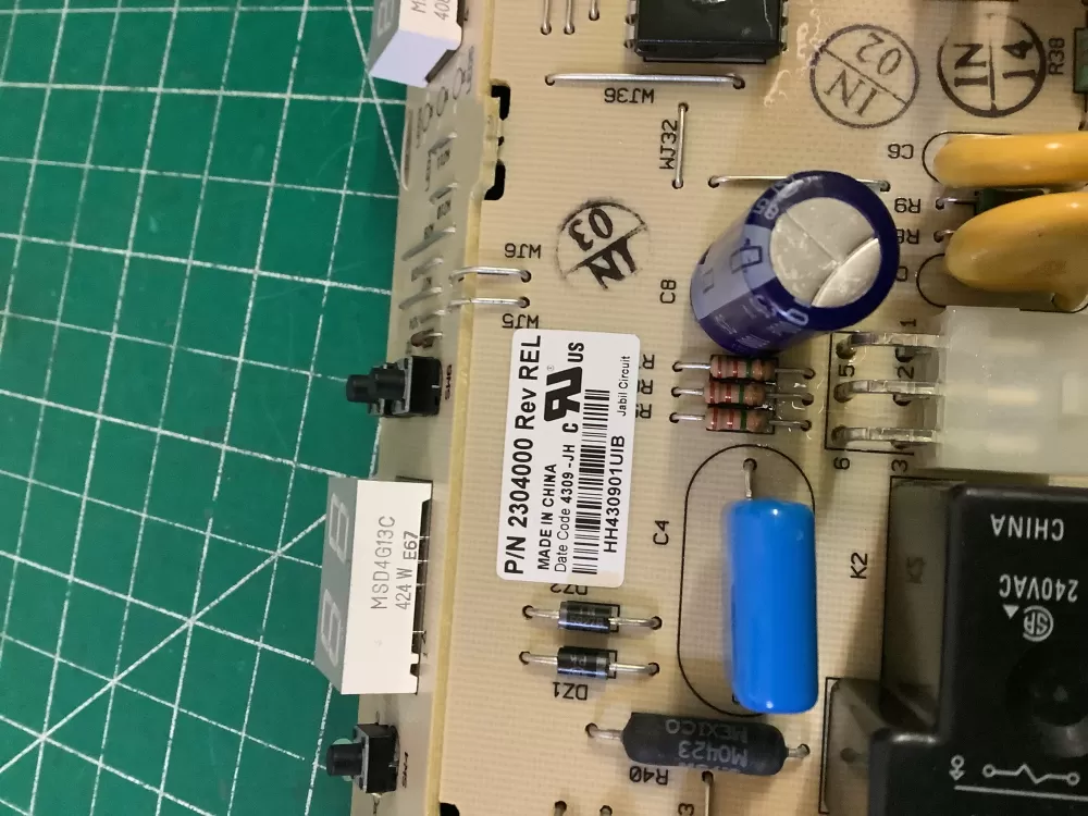 Whirlpool Kenmore 2304000 8201659 Refrigerator Control Board AZ187782 | NR1963