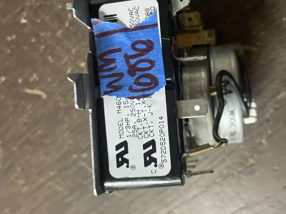 GE 572D520P014 WE4M260 Dryer Timer AZ47660 | Wm686