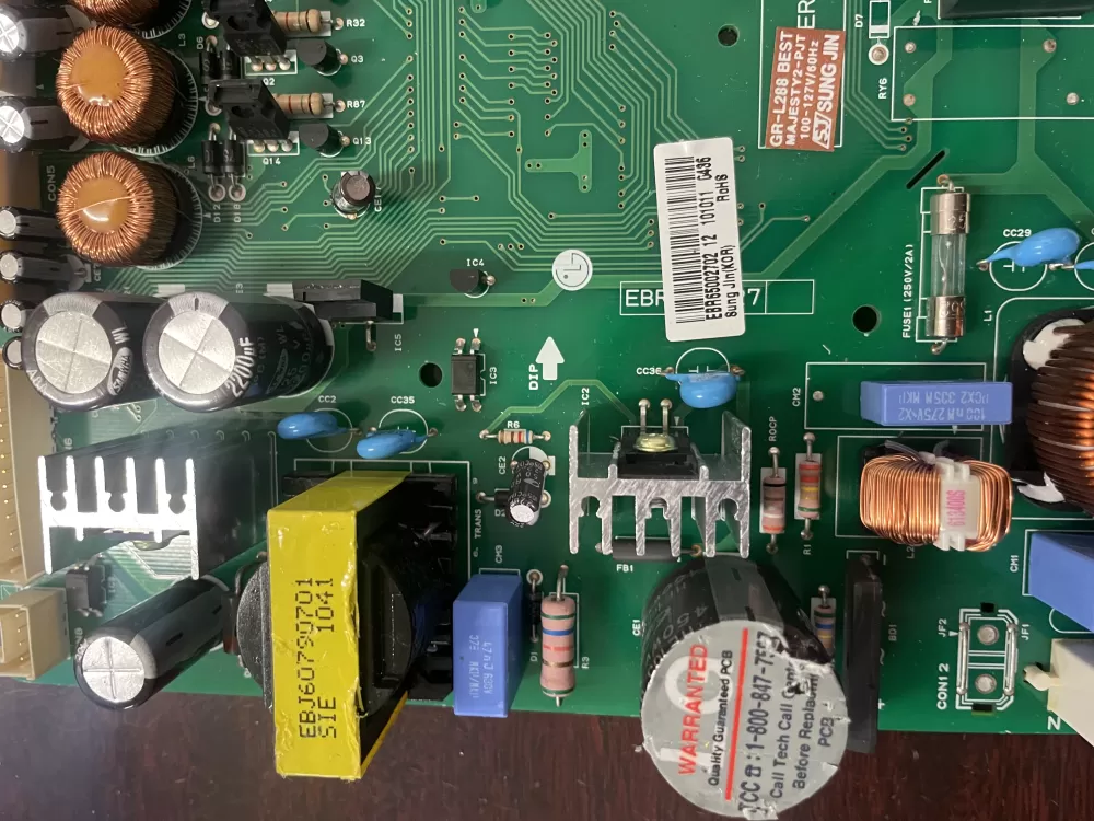 LG Kenmore EBR65002702 EBR65002703 Refrigerator Control Board AZ52200 | KM1900