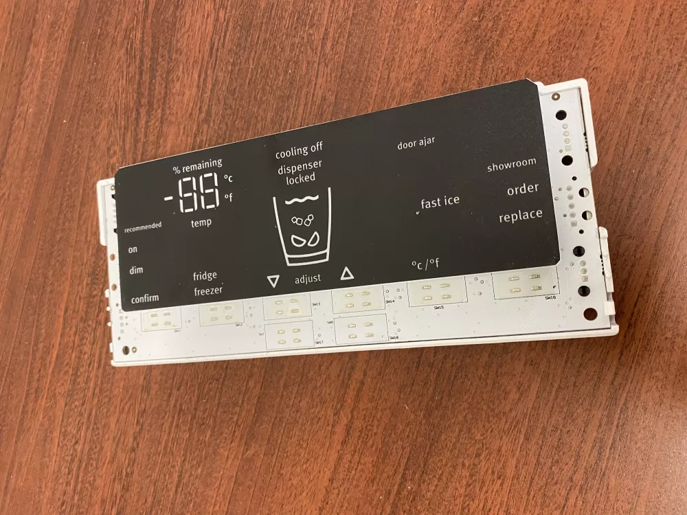 Whirlpool W10854035  W10808718  AP6004680 Refrigerator UI Control Board
