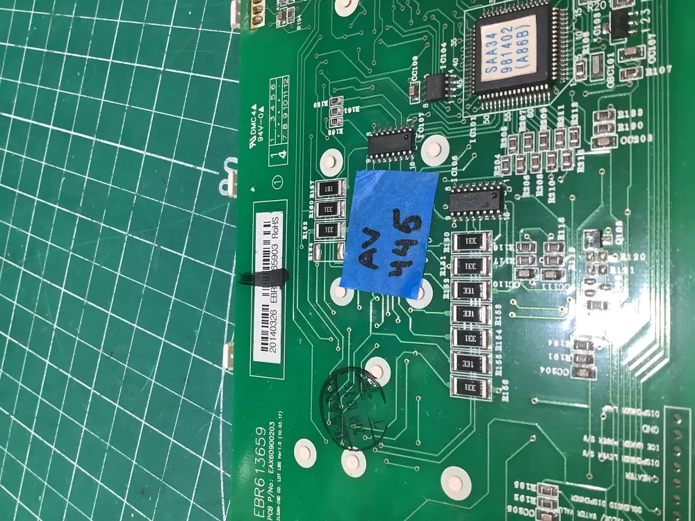 EBR61365903 refrigerator main control board AZ185698 | AV445