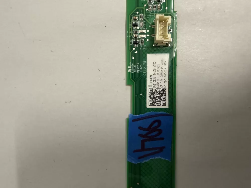 GE 265D4481G200 GEA116440011700 Dishwasher Control Board AZ225975 | KMV706