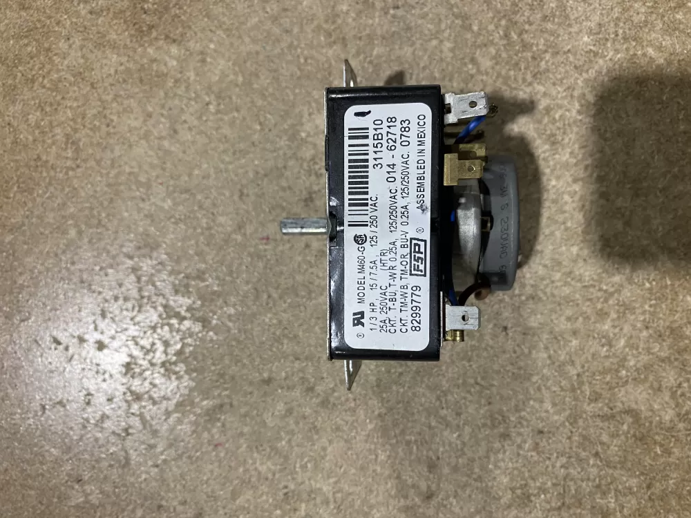 Whirlpool Maytag 8299779 Kenmore 8299779R Amana Dryer Timer AZ75448 | BK1103