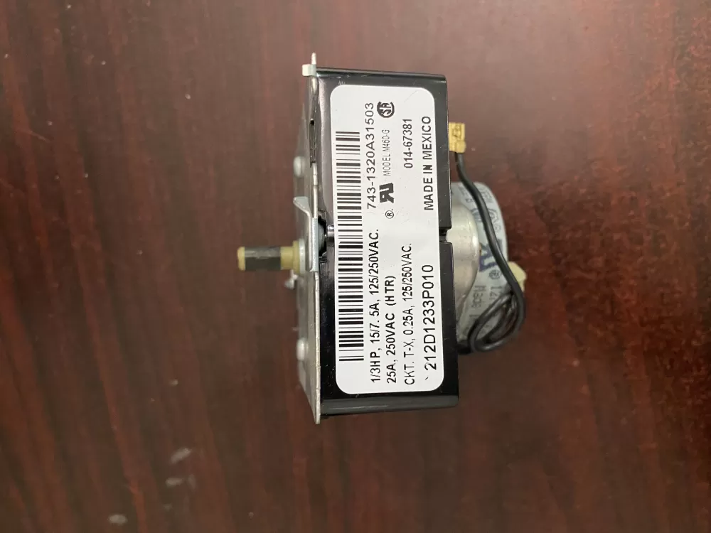 Hotpoint  GE 212D1233P010 WE4M362 Dryer Timer