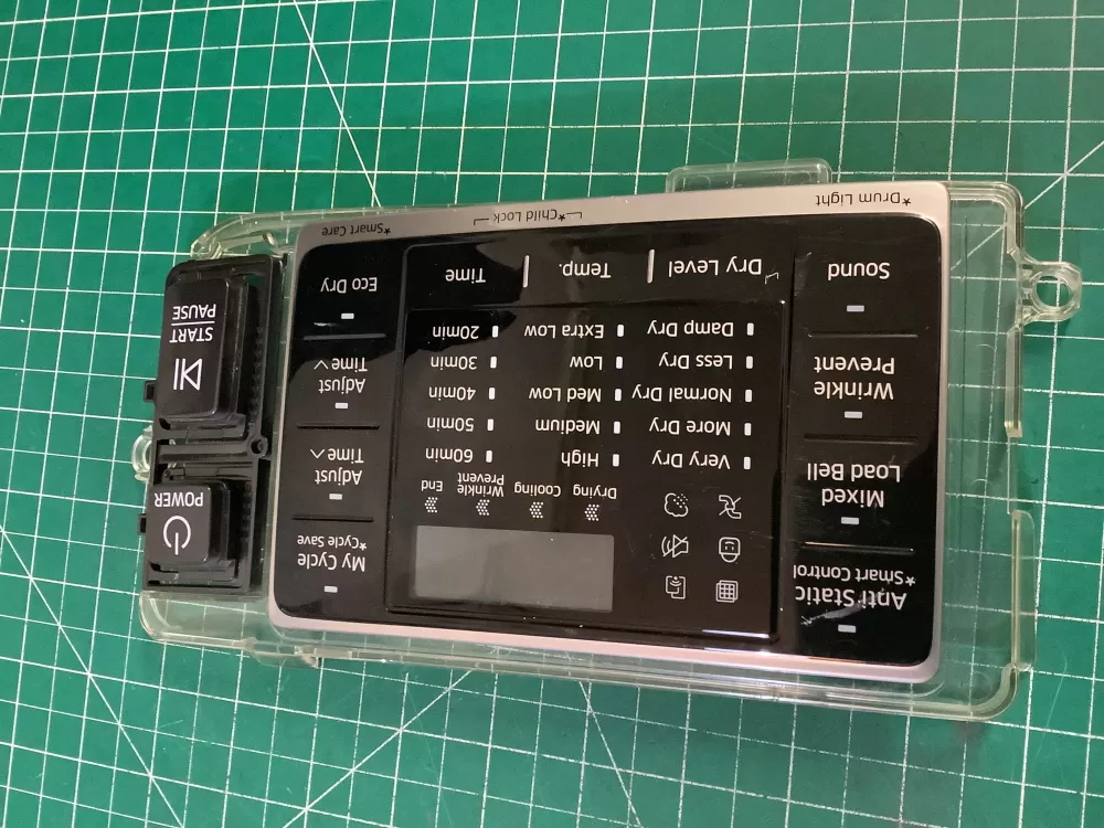 Samsung DC92-01607J  AP6243588  DC94-06643A  DC93-00376D  PS12084833 Dryer UI Control Board