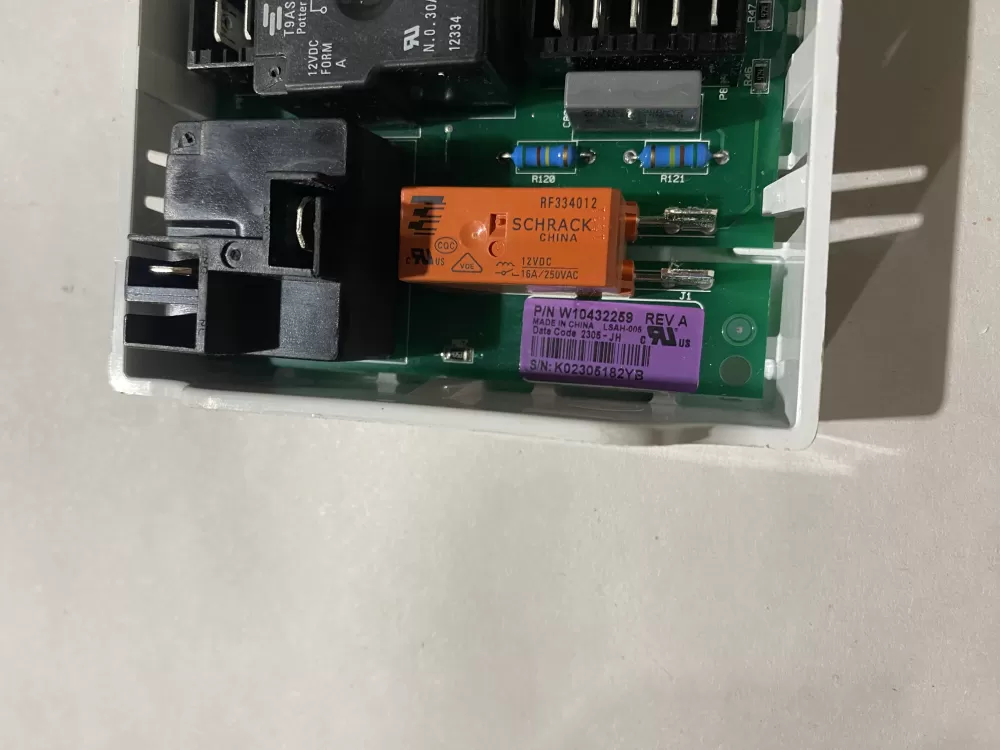 Whirlpool W10368722 W10432259 Dryer Control Board AZ195843 | BK1750