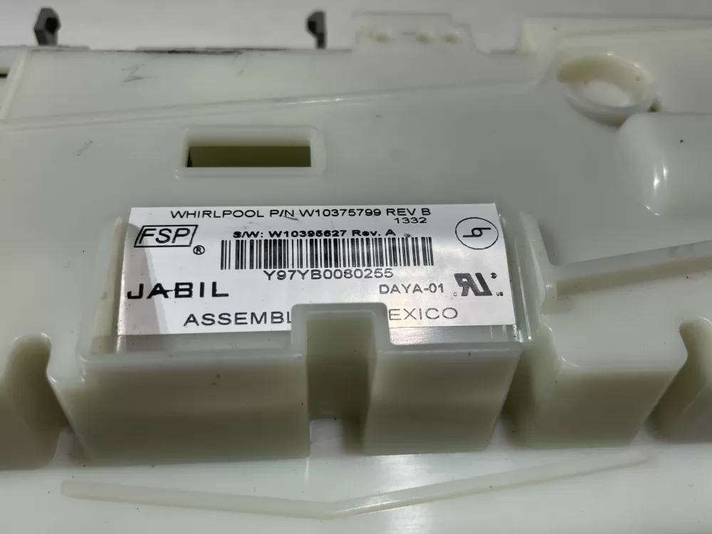 WHIRLPOOL DISHWASHER CONTROL BOARD PART # W10375799 W10440227 AZ142369 | Wm2394