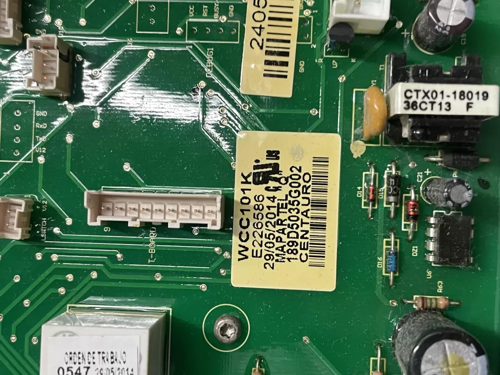 GE Hotpoint E226586 Washer Control Board AZ3832 | Wm593