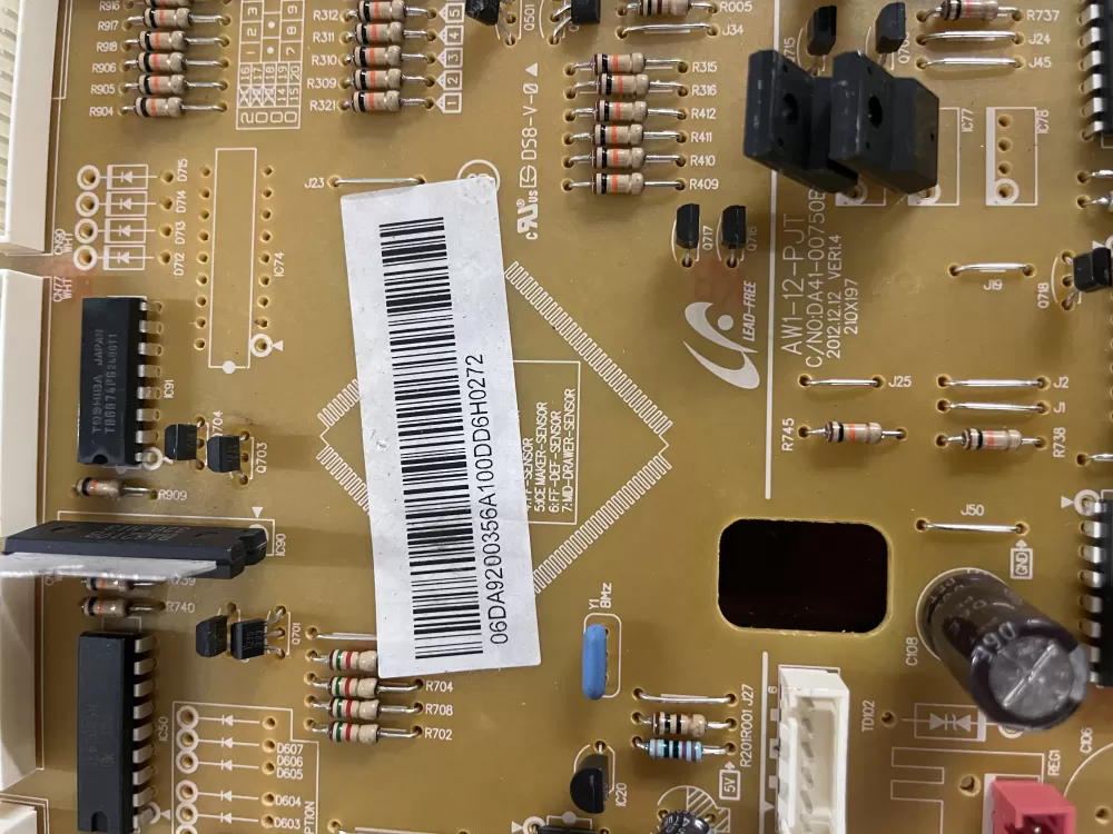 Samsung DA92 00356A DA41 00750B Refrigerator Control Board AZ65050 | KM2119
