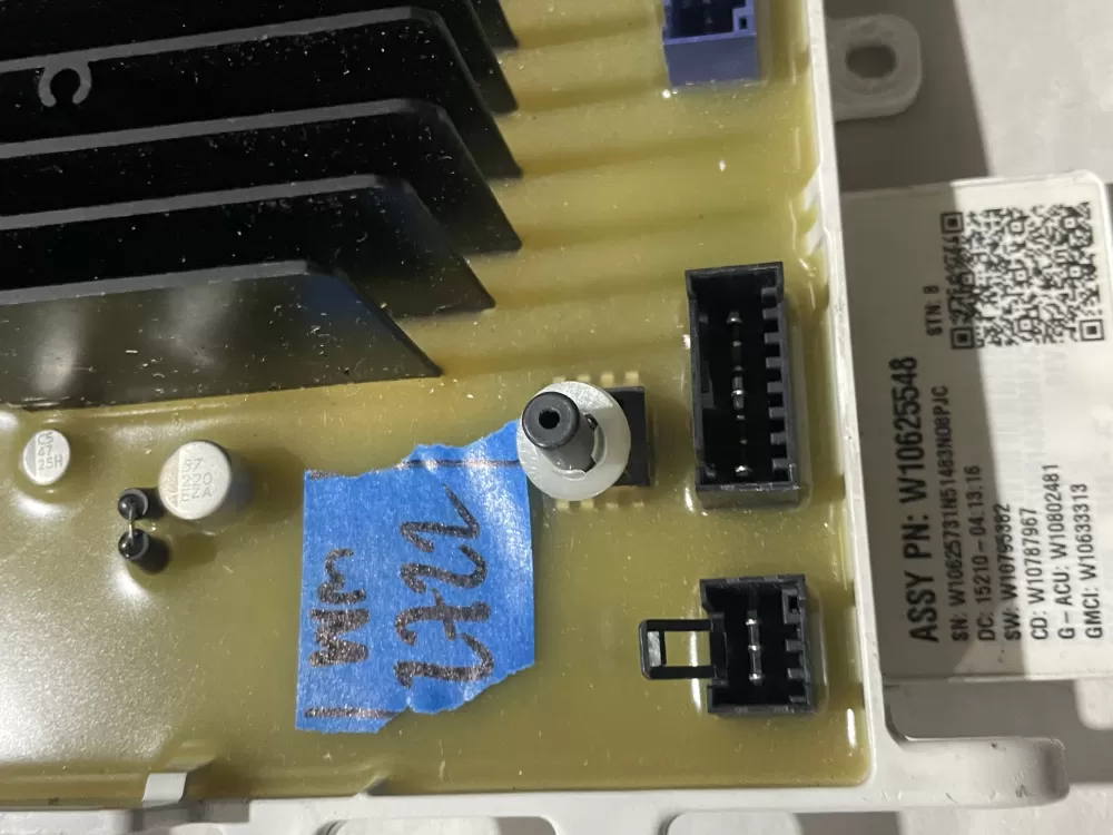 Whirlpool W10625548 W10812418 W11030475 Washer Control Board AZ199341 | Wm2722