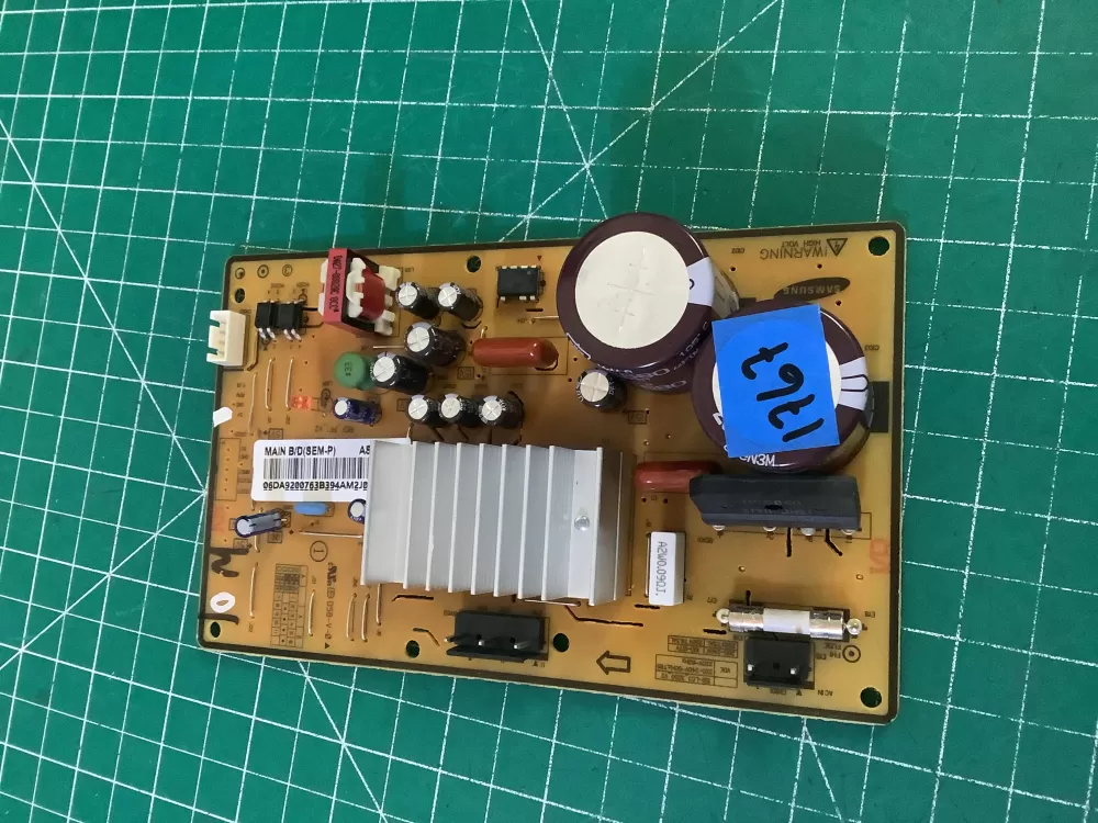 Samsung DA92-00763B Refrigerator Control Board Inverter AZ211812 | NR1767