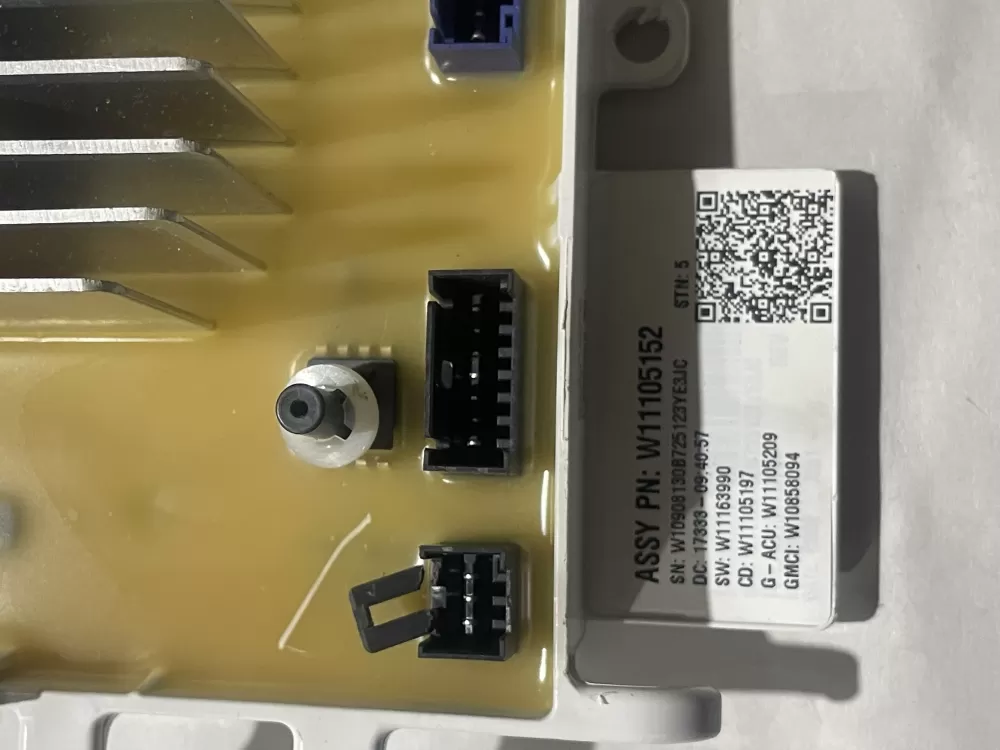 Whirlpool Kenmore W11266616 W11417463 Washer Control Board AZ206474 | KMV133