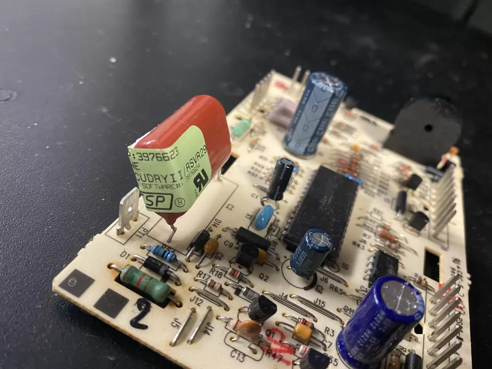 Whirlpool WPW10116566 009 00499 00 3976623 Dryer Control Board AZ4836 | BK1217
