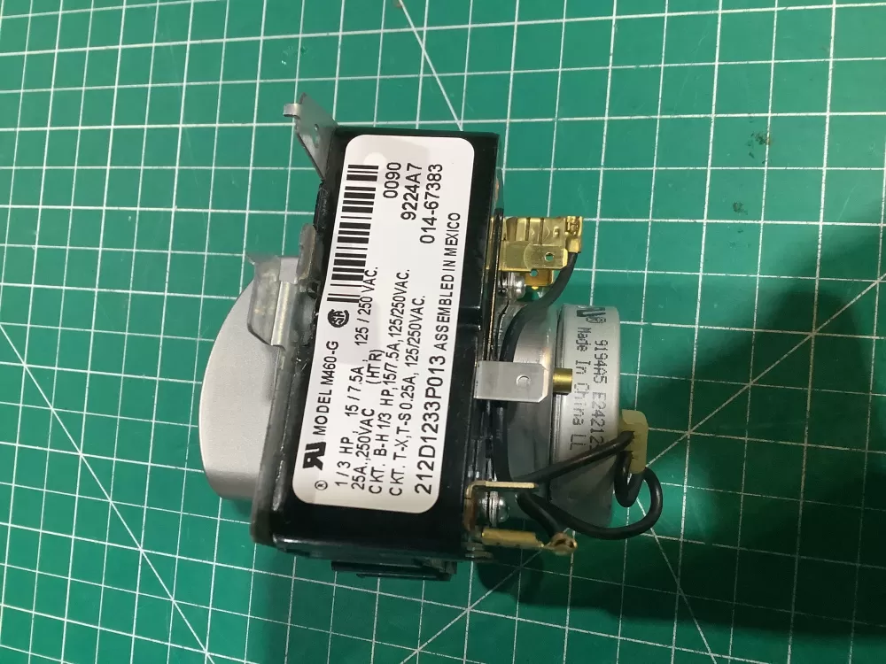 GE 212D1233P013 WE4M365 Dryer Timer AZ145640 | NR2439