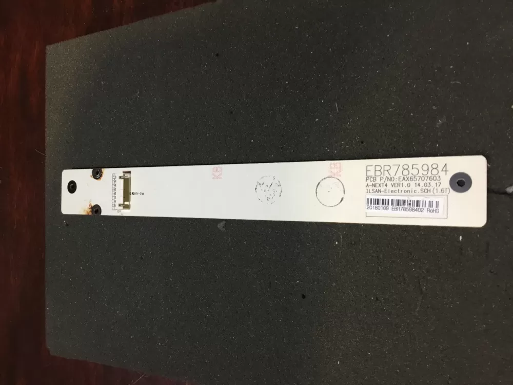 LG REFRIGERATOR CONTROL/DISPLAY BOARD PART # EBR78598402 AZ77755 | NR1447