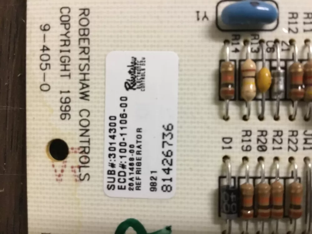 Sub-Zero 3014300 81426736 Refrigerator Control Board AZ6677 | NR477