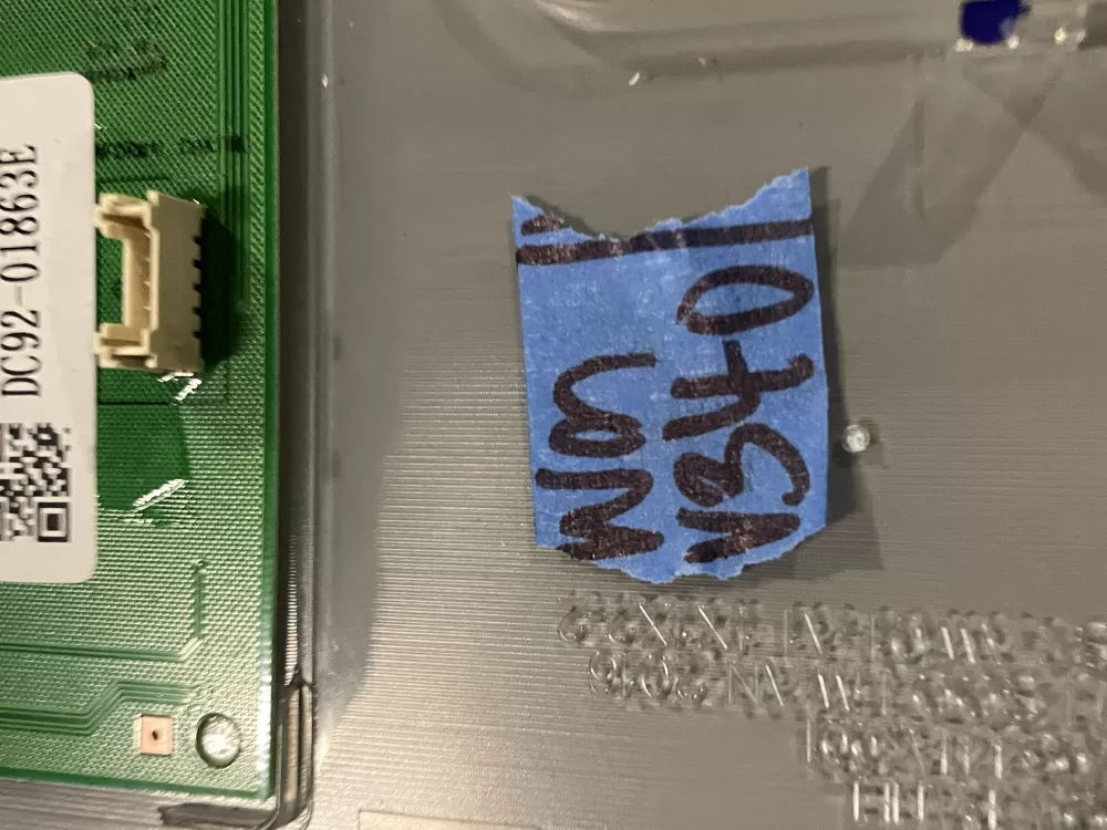 Samsung Washer Interface Control Panel DC92-01863E AZ27930 | WMV340