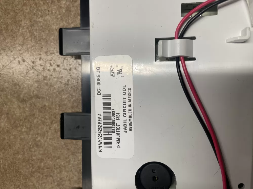 Whirlpool W10254282 Refrigerator Dispenser Control Board AZ8384 | KM1597