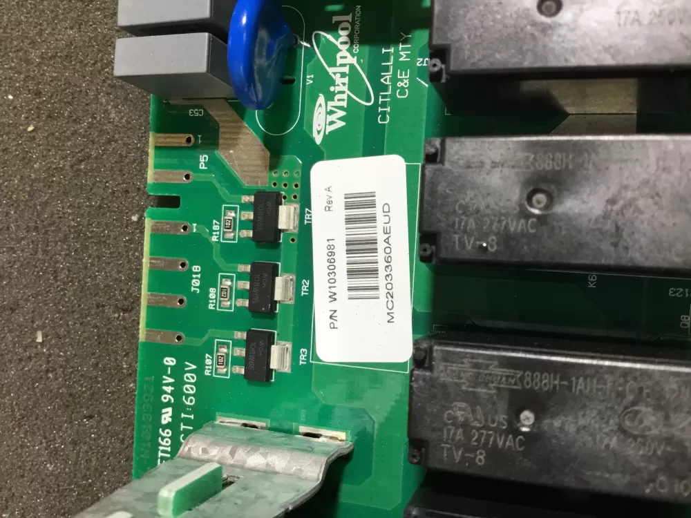 461970253083 w10306981 W10391042 Washer Control Board AZ95836 | NR49