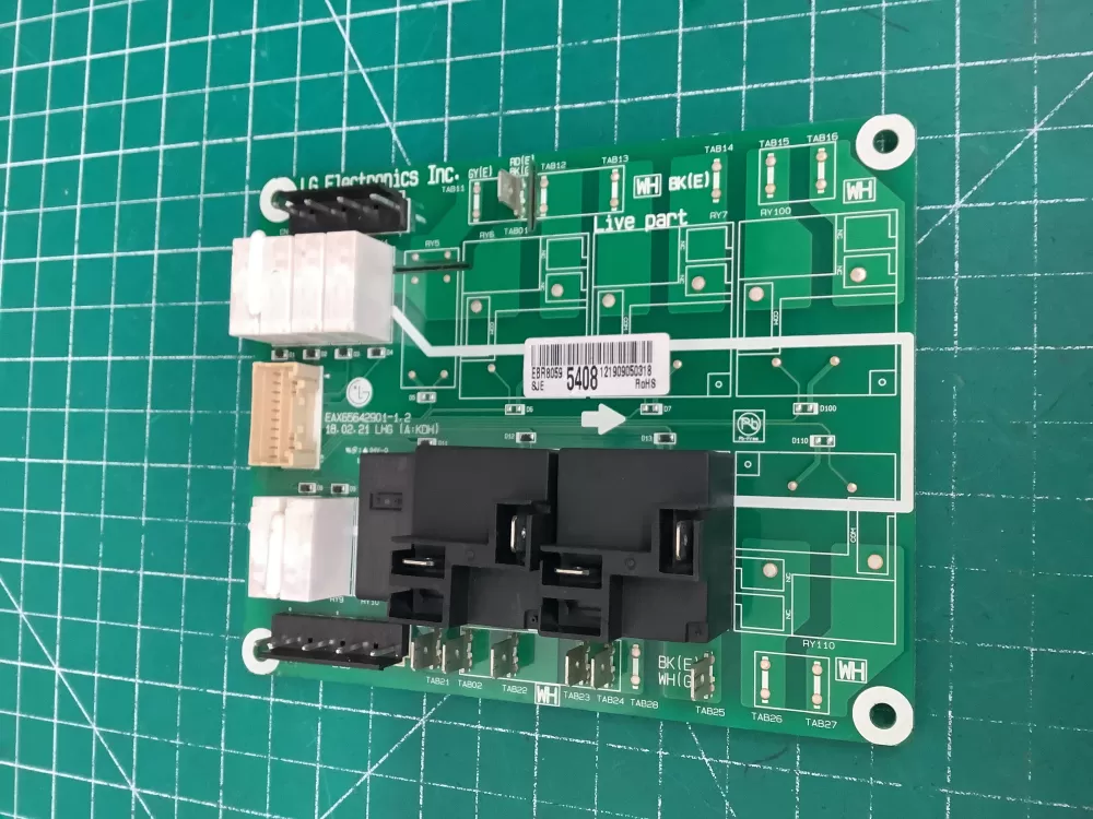 EBR80595408 LG Range Circuit Board Option