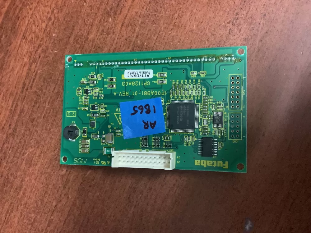 GE Microwave Control Board Vf Display - Gp1128a03 AZ195664 | AR1865
