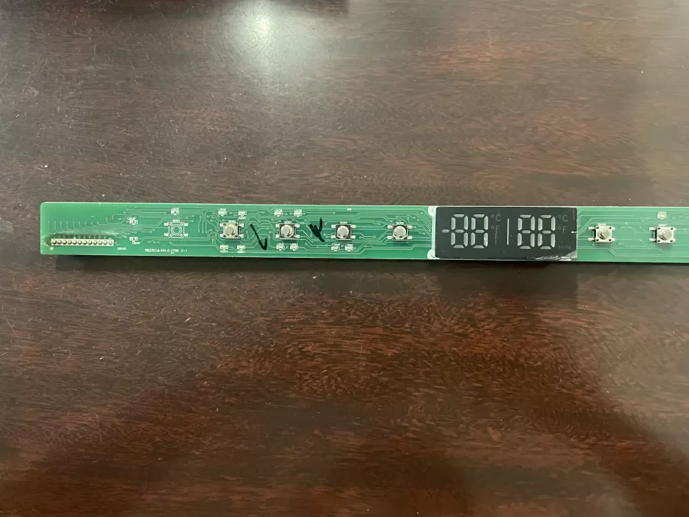 LG EBR78723602 Refrigerator User Interface Control Board AZ47569 | KM1623