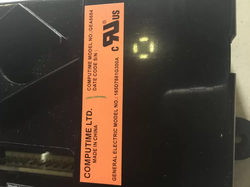GE 165D7881G300 Dishwasher Control Board AZ45996 | NR1775
