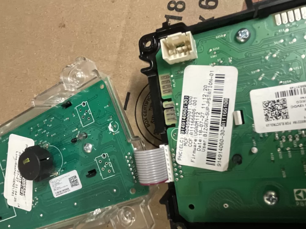 Frigidaire 5304515232 5304522541 Washer UI Control Board AZ100601 | Wmv510