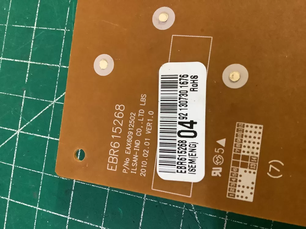 LG Kenmore EBR61526804 Refrigerator Control Board Dispenser AZ201772 | NR330