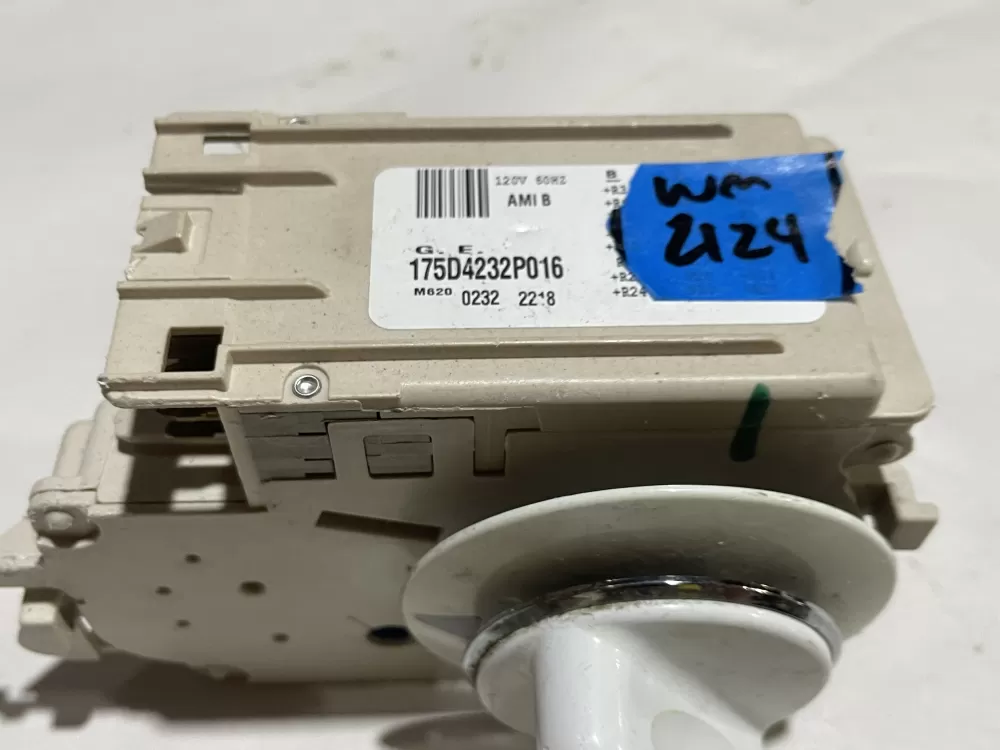GE WH12X10202 WH12X10202R 175D4232P016 Washer Timer AZ141336 | Wm2124